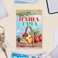 Календарь отрывной "Наша дача" 2025 год, 7,7 х 11,4 см Календарь отрывной "Наша дача" 2025 год, 7,7 х 11,4 см