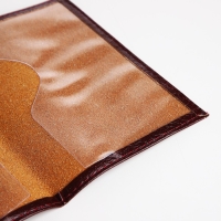 Обложка для паспорта, цвет бордовый Обложка для паспорта, цвет бордовый