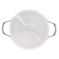 Кастрюля с крышкой Cook Eat 24 см, подходит для индукции