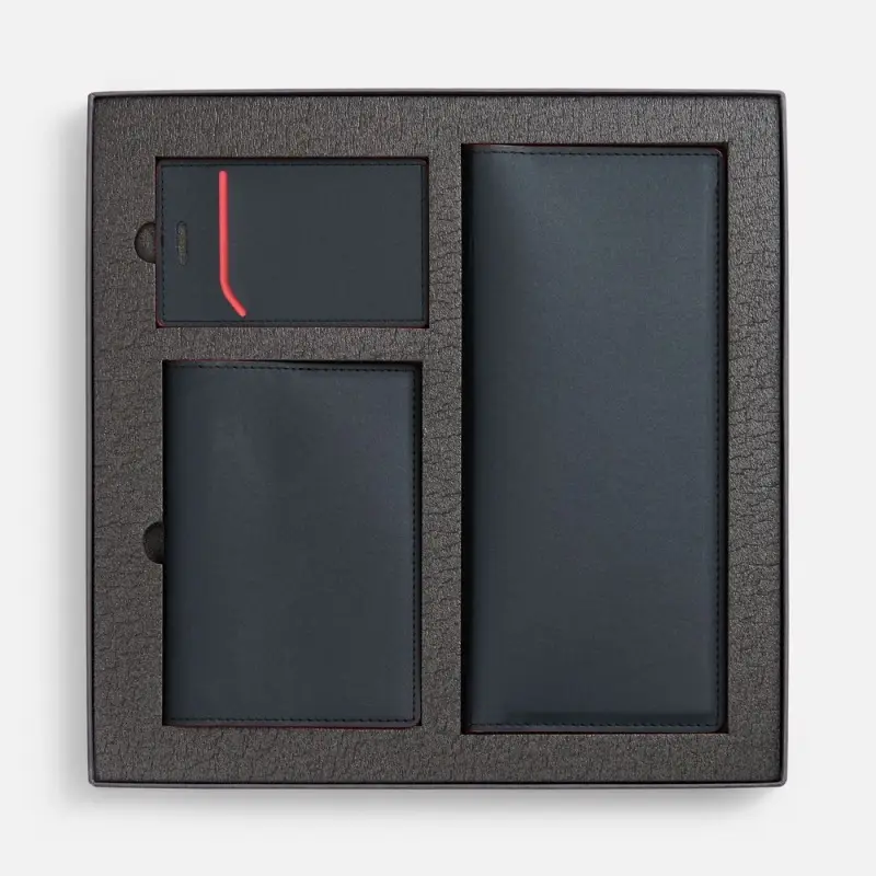 Набор Multimo Simple, черный с красным