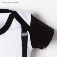 Боди Крошка Я "Подтяжки" рост 68-74 см Боди Крошка Я "Подтяжки" рост 68-74 см