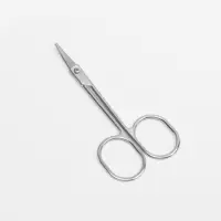 Ножницы маникюрные, для кутикулы, загнутые, узкие, 9 см