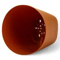 Кашпо с прикорневым поливом 2 л  D-14,5см, H-15см карамель "Гранд"