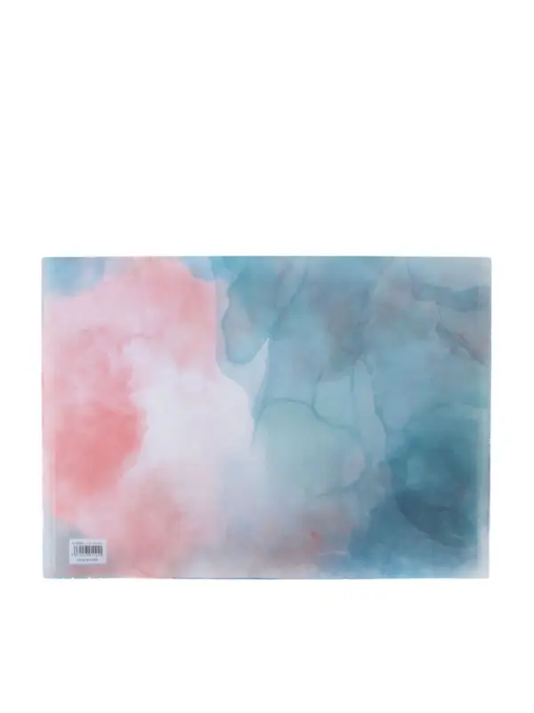 Папка-конверт на кнопке формат А4 180мкр блестящая МИКС Мрамор с золотом (штрихкод на штуке)   10843