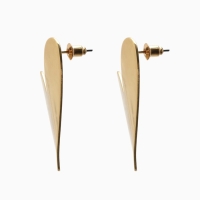 Серьги металл &laquo;Сердце&raquo; нежность, цвет золото