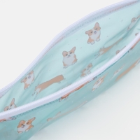 Косметичка на молнии, цвет мятный