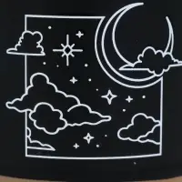 Кружка чайная керамическая &laquo;Звёздное небо&raquo;, 350 мл, ручная работа