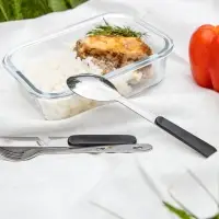 Набор походных столовых приборов Campsite, синий