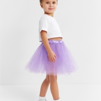 Юбка детская KAFTAN "Звездочки" сиреневый, длина 30 см Юбка детская KAFTAN "Звездочки" сиреневый, длина 30 см