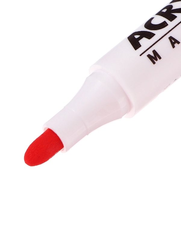 Набор акриловых маркеров 24 цвета в пластиковом тубусе