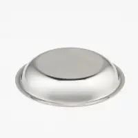 Миска из нержавеющей стали, 200 мл, d=13,5 см, 201 марка стали, толщина 0,8 мм