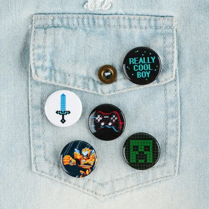 Значок металлический , закатной &laquo;Детский&raquo;, 25 мм, МИКС