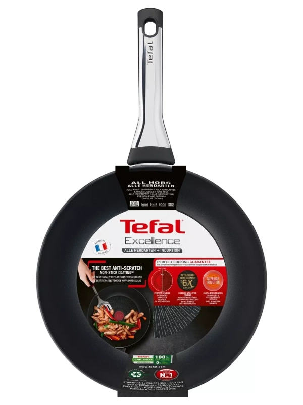 Сковорода вок Excellence 28 см с антипригарным покрытием