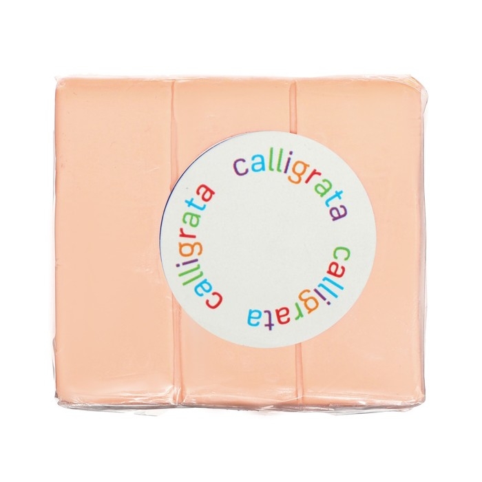 Полимерная глина Calligrata, 50гр, бежево-розовый