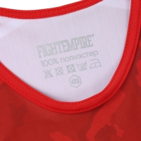Трико борцовское FIGHT EMPIRE, WT500R, красное, размер 110