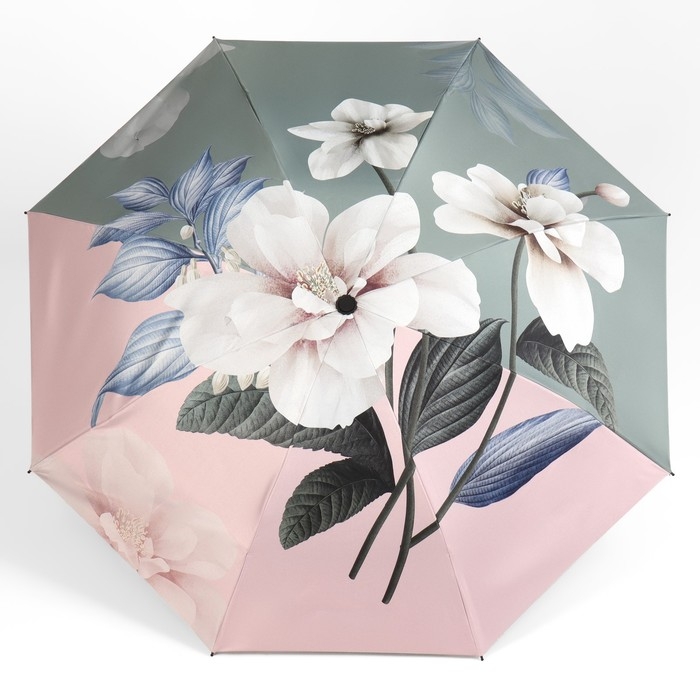 Зонт механический «Весна», 4 сложения, 8 спиц, R = 49 см, цвет МИКС Зонт механический «Весна», 4 сложения, 8 спиц, R = 49 см, цвет МИКС