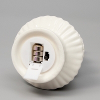 Светодиодная фигура "Елка снежная" 19.8х7.5х7.5, 1 LED, LR44x3(в компл.), Т/БЕЛЫЙ