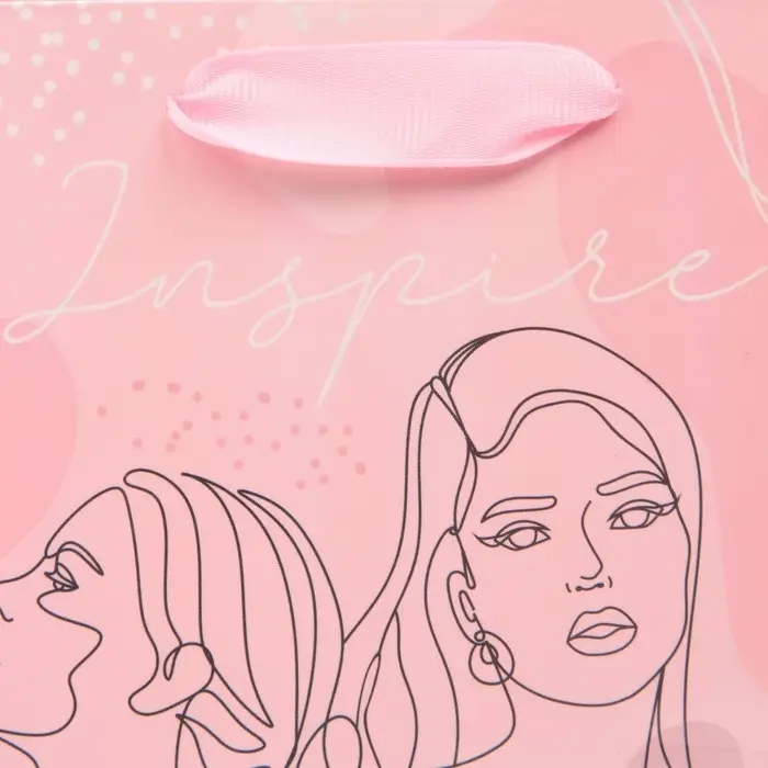 Пакет подарочный ламинированный, упаковка, &laquo;Вдохновение&raquo;, радужная голография, S 12 х 15 х 5.5 см