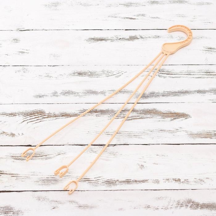 Кашпо для цветов подвесное «Алиция», 4,3 л, с поддоном, цвет белая глина Кашпо для цветов подвесное «Алиция», 4,3 л, с поддоном, цвет белая глина