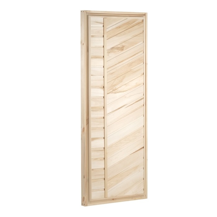 Дверь для бани и сауны "Эконом", ЛИПА, 170&times;70см