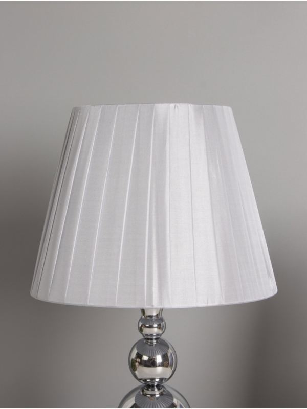 Лампа настольная &laquo;Бабл&raquo; 1х40Вт Е27 + ночник 3Вт хром 24.5,24,5.44см