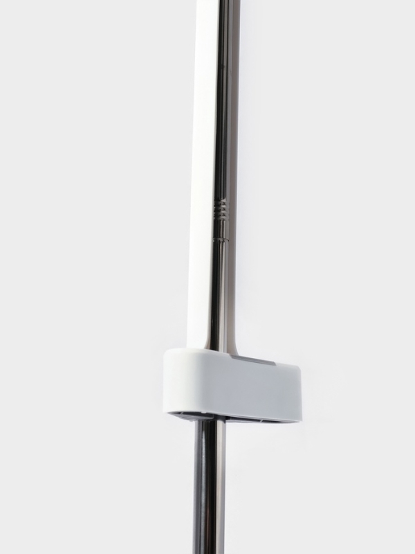 Швабра с отжимом, противоударная, со сгоном, стальная ручка, 2 проф. насадки 36х11х130 см