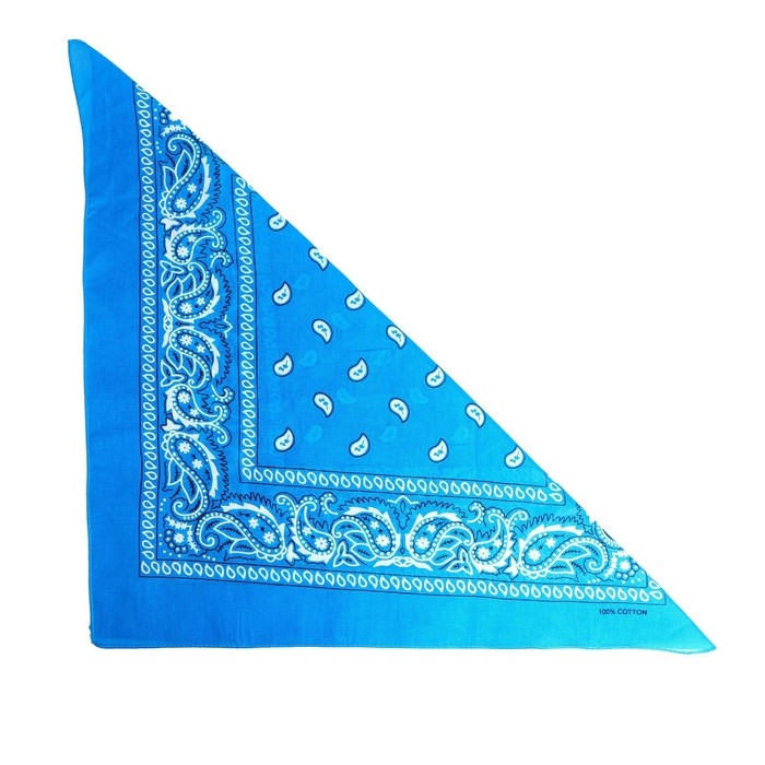 Бандана &laquo;Огурцы&raquo;, синий