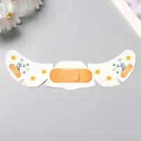 Переводная тату на тело цветная &laquo;Веснушки. Сухоцветы и лейкопластырь&raquo;, 16&times;5 см