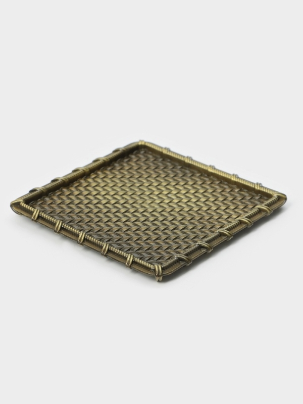 Подставка для чашек и благовоний для чайной церемонии, набор 3 штуки, 8.1 х 8.1 см