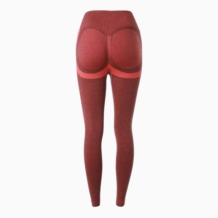 Леггинсы спортивные MINAKU: SPORTLY; цвет красный р-р S
