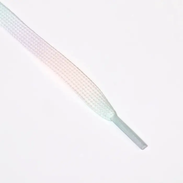 Шнурки для обуви, пара, плоские, 8 мм, 120 см, разноцветные