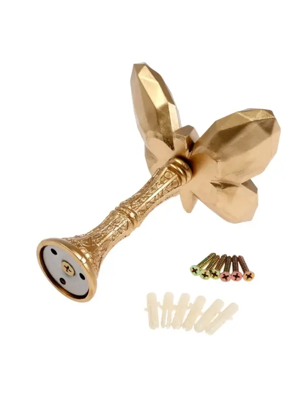 Крючок для штор CAPPIO KS037, цвет золото, 2 шт