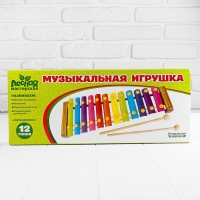 Игрушка музыкальная Металлофон, 12 тонов Игрушка музыкальная Металлофон, 12 тонов