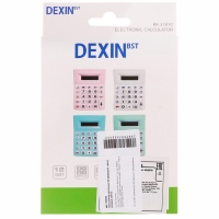 Калькулятор настольный 08-разрядный, розовый