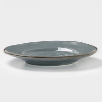 Тарелка Magistro "Alpine Frost" 18см 17,8х18х2,3 цвет синий