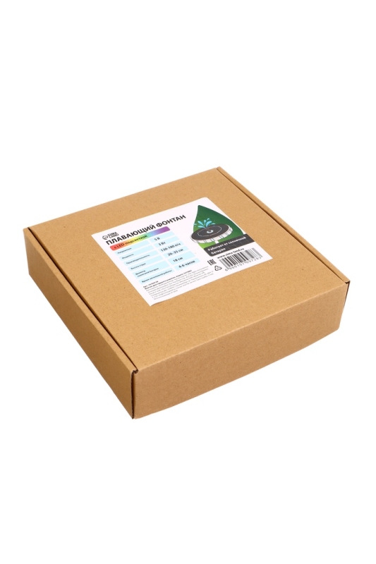 Фонтан на солнечной батарее,  h=0,55 метра, 180 л/ч, 7 Вт,  LED-подсветка, JT-180-23LED