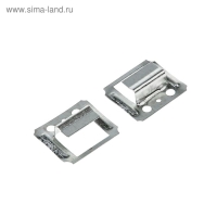 Кляймер ЛОМ, №7, оцинкованный, без гвоздей, 100 шт