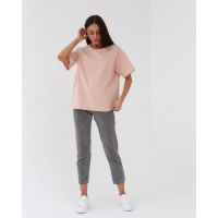 Футболка женская MIST basic, L-XL, розовый