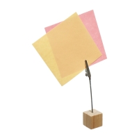 Набор зажимов-держателей для бумаг и визиток из дерева, 5 штук Набор зажимов-держателей для бумаг и визиток из дерева, 5 штук