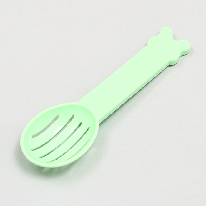 Туалет-туннель с лопаткой для грызунов Туалет-туннель с лопаткой для грызунов "Пижон", 14,5 х 7 х 7 см, зелёный