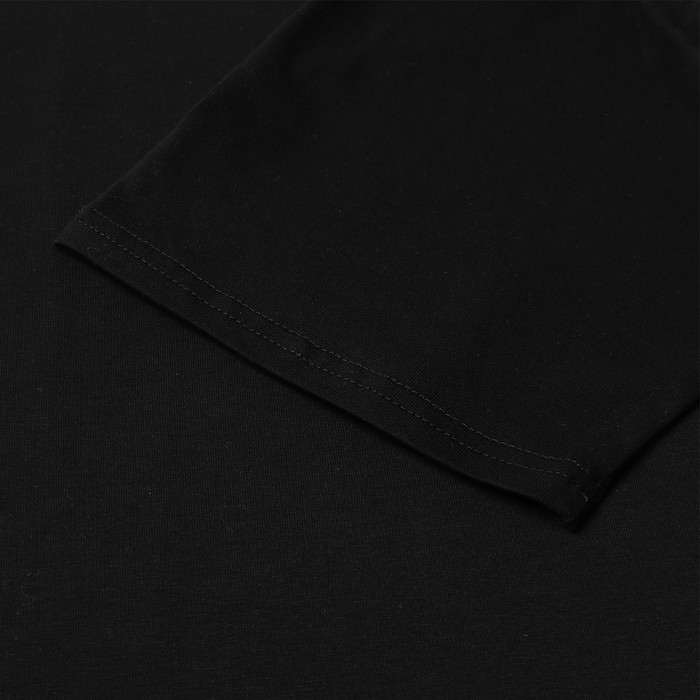 Футболка женская с кулиской MINAKU REGULAR FIT: цвет чёрный, р-р 44 Футболка женская с кулиской MINAKU REGULAR FIT: цвет чёрный, р-р 44