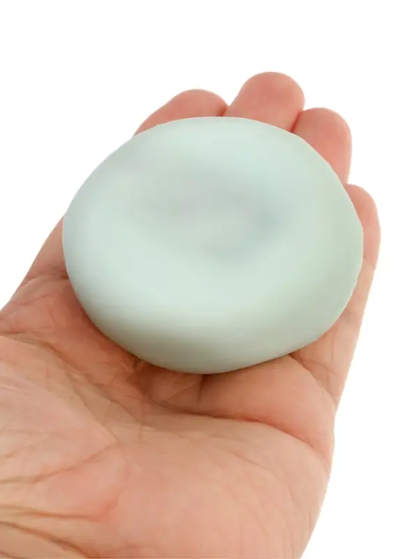 Мялка "Хрустящий шар", можно откачивать и закачивать воздух, цвета МИКС
