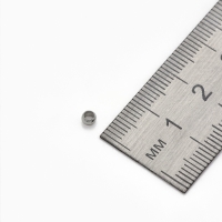 Кримп (зажимная бусина) СМ-355, (набор 50 шт.) 3 мм, цвет серебро