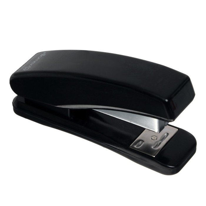 Степлер № 24/6 и 26/6, до 15 листов, Attomex, чёрный