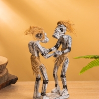 Сувенир &laquo;Аборигены танцоры&raquo;, 17&times;7.5&times;21 см, дерево