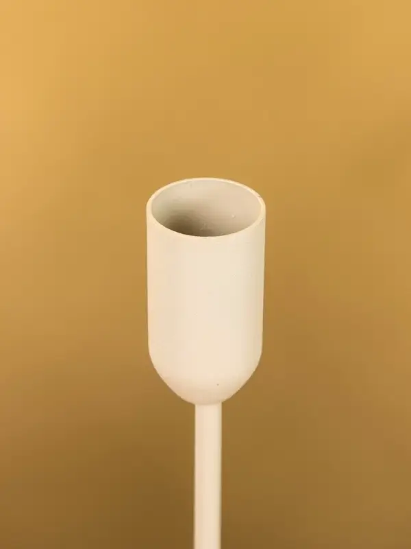 Подсвечник на 1 свечу текстурный "Фисташковый" 8х8х15,5 см