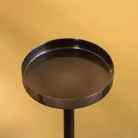 Подсвечник для свечи 8 см "Скиф" металл 30 см, цв. золото