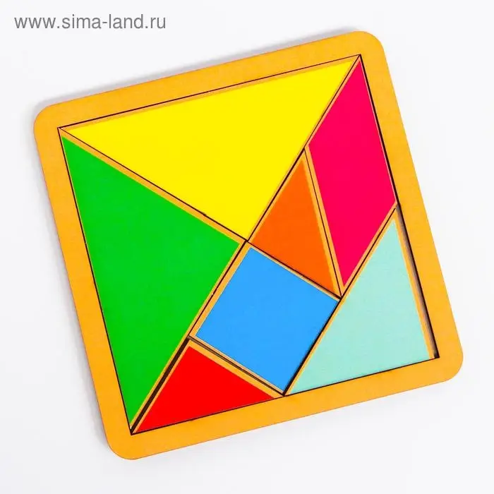 Головоломка танграм