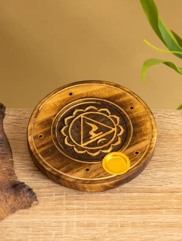 Подставка под благовония "Чакра" дерево 10 см