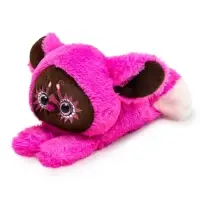 Мягкая игрушка "Тёко на 2 браслетах", фуксия, 25 см LRta-051